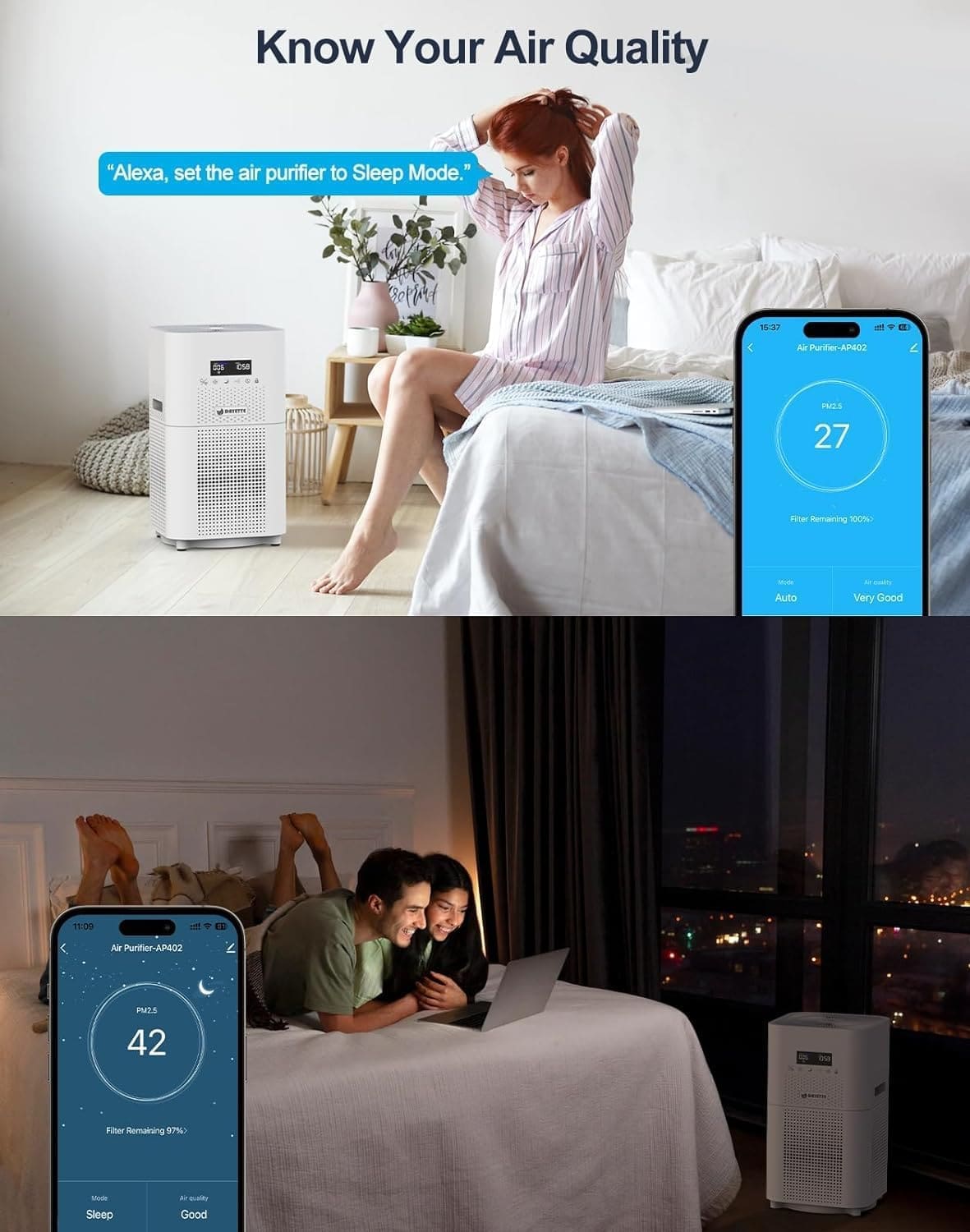 Dayette Smart WIFI Air Purifiers Review