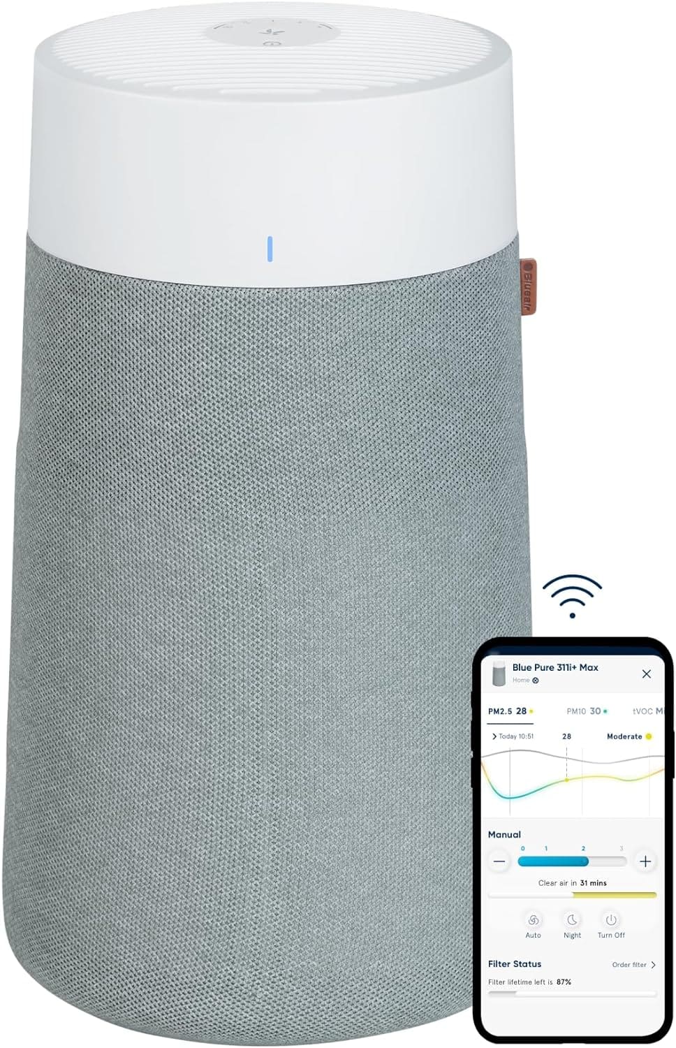 blueair air purifiers for large home room review