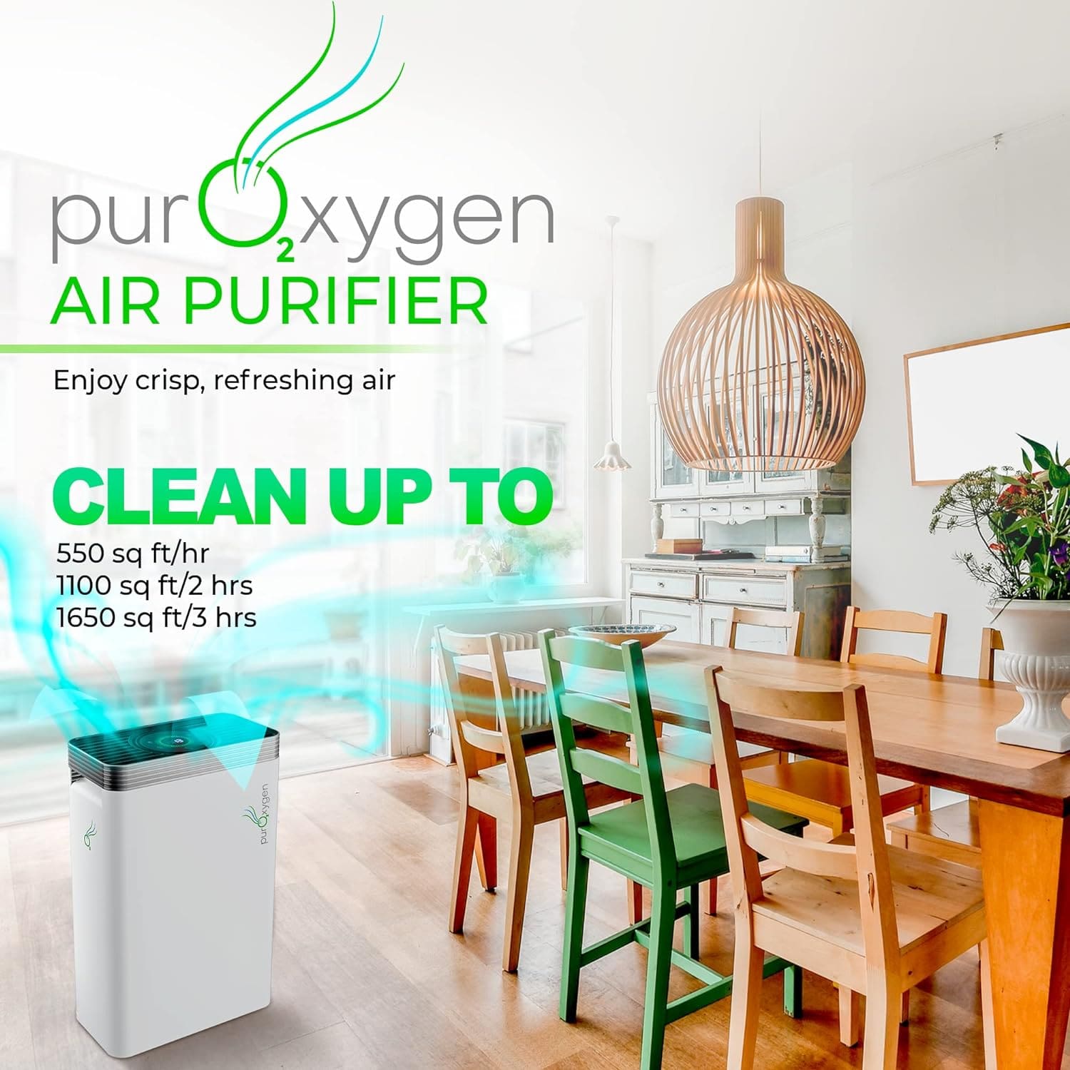 puro2xygen p500i air purifier review