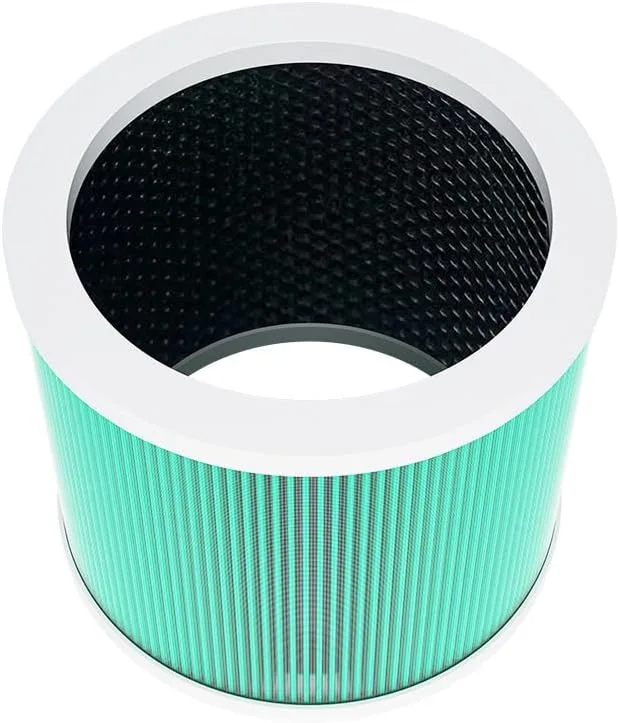 2 Pac HY1800 H13 Grade Hepa Filter Compatible With MORENTO/Loytio/AYAFATO/IOIOW Air Purifier Accessories