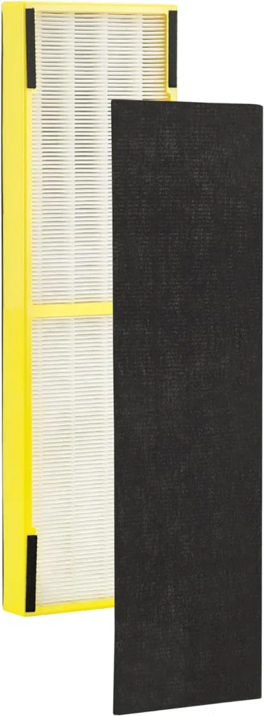Germ Guardian Filter B HEPA Pure Genuine Air Purifier Replacement Filter, Removes 99.97% of Pollutants for AC4825, AC4300, AC4900, AC4825DLX, AC4850, CDAP4500, AP2200, Black/Yellow, FLT4825