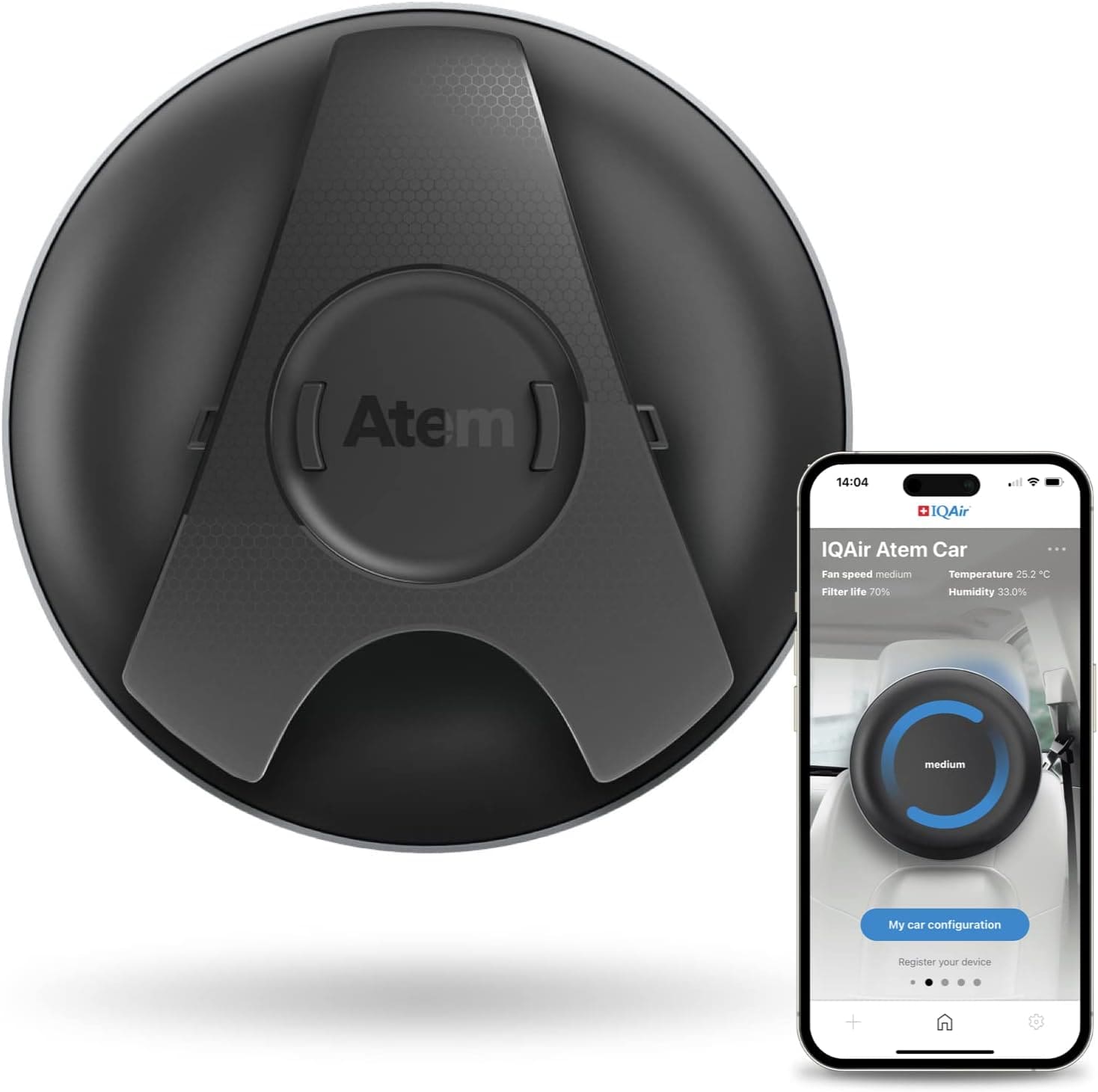 IQ Air Atem Car Portable HEPA Air Purifier Review