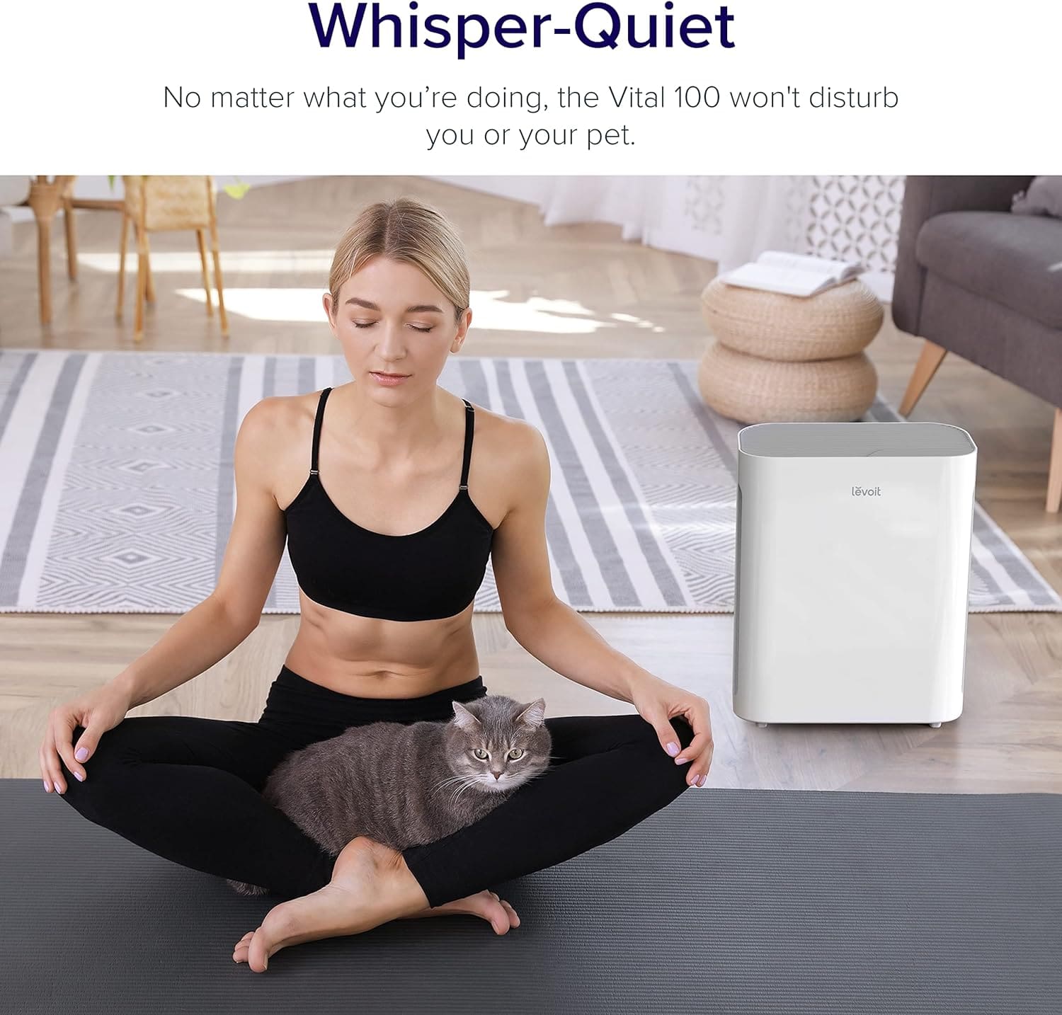 LEVOIT Air Purifier Vital 100 for a Large Room in the Home Review