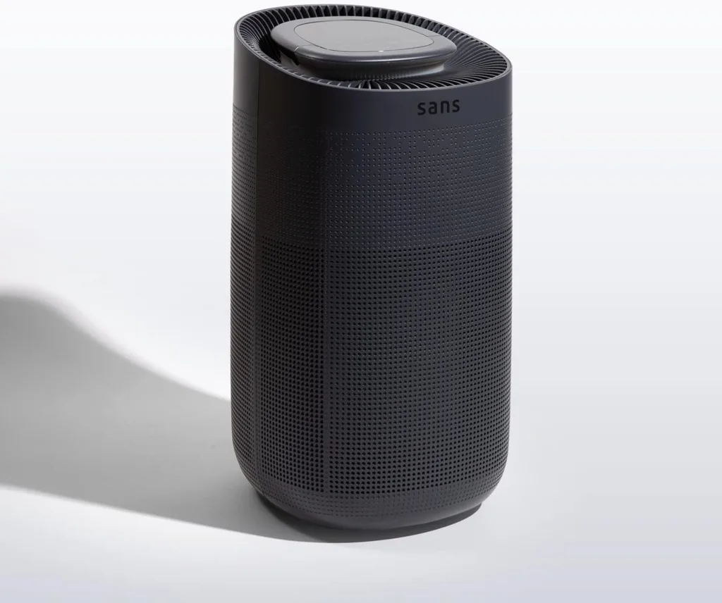 Sans HEPA 13 Air Purifier - Black - 1560ft² Ultra-Quiet Home Air Purifier, Pre-Filter, Activated Carbon, UV-C Light, Protect from Odors, Smoke, Pollutants, Allergens, Dust, Dander, Harmful Chemicals