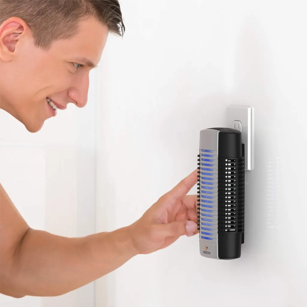 Plug in Air Purifier for Viruses and Bacteria Eliminates Germs and Mold with UV-C Light, Deodorizer Air Freshener for Home Gideon Plug in Air Purifier