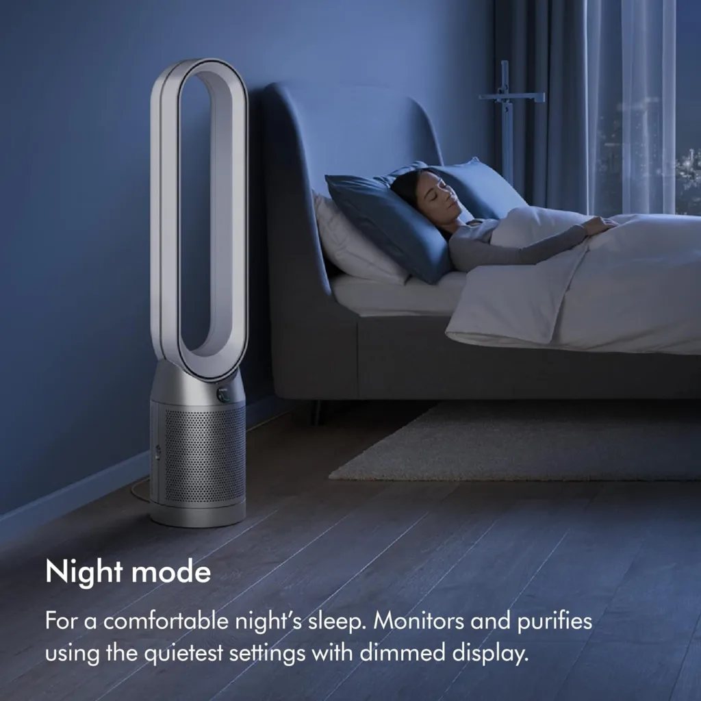 Dyson Purifier Cool™ TP07 Smart Air Purifier and Fan - White/Silver, Large